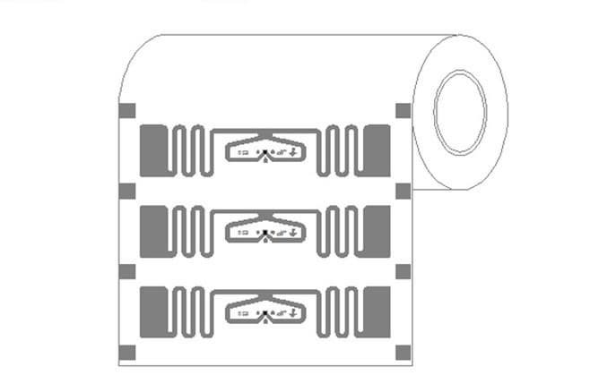 RFID UHF Impinj E52 Sticker Tag